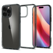 Spigen Ultra Hybrid tok iPhone 16 Pro - átlátszó szürke szegéllyel tok és táska