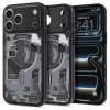 Spigen Ultra Hybrid Zero One iPhone 18 Pro / 17 Pro fekete MagSafe tok