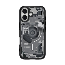 Spigen Ultra Hybrid Zero One MagFit hátlaptok iPhone 17 fekete tok és táska
