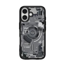 Spigen ULTRA HYBRID ZERO ONE műanyag telefonvédő (ütésállóság, légpárnás keret, MagSafe) FEKETE (ACS10089) tok és táska