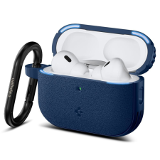 Spigen Vault Apple AirPods Pro 3 tok karabinerrel, Navy Blue, kék fülhallgató, fejhallgató tok