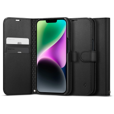 Spigen Wallet S iPhone 14 fekete tok (ACS05421) tok és táska