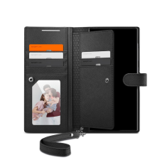 Spigen Wallet S Plus Samsung Galaxy S24 Ultra tok fekete (ACS07308) (ACS07308) tok és táska