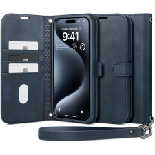 Spigen Wallet S Pro iPhone 15 Pro tengerészkék tok tok és táska