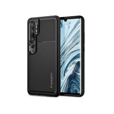 Spigen Xiaomi Mi Note 10/Note 10 Pro ütésálló hátlap - Spigen Rugged Armor - fekete tok és táska