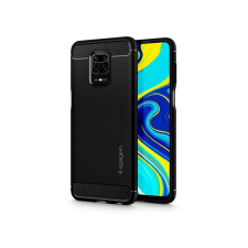 Spigen Xiaomi Redmi Note 9 Pro/Note 9 Pro Max/Note 9S ütésálló hátlap - Spigen Rugged Armor - fekete tok és táska