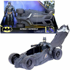 Spin Master DC Batman: Batman 30 cm-es játékfigura és Batmobile járgánya – Spin Master autópálya és játékautó