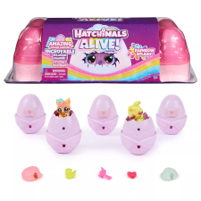Spin Master Hatchimals Alive! Rainbow Splash tojástartó 5 meglepetésfigurával (6069777) játékfigura