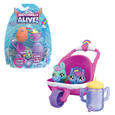 Spin Master Hatchimals EGG COL FeatrNurturPckStrollerVer2 GML játékszett játékfigura
