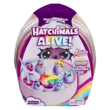Spin Master Hatchimals: Hatchimals Alive! szivárvány színű keltető - 6 db-os játékfigura