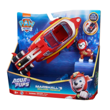 Spin Master Mancs őrjárat Aqua Pups figura járművel - Marshall akciófigura