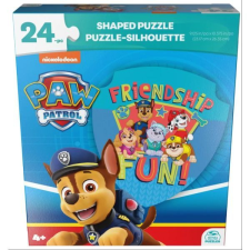 Spin Master Mancs Őrjárat: Jelvény alakú puzzle, Barátság - 24 darabos puzzle, kirakós