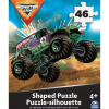 Spin Master Monster Jam: Forma puzzle - 46 darabos