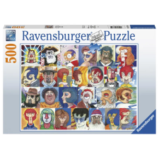 Spin Master Puzzle 500 db - Arcok puzzle, kirakós