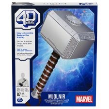SPINMASTER Marvel: Thor kalapácsa - Mjolnir 4D puzzle 87db-os puzzle, kirakós