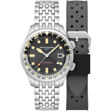 Spinnaker SP-5121-33 Mens Watch Bradner GMT Automatic 42mm 18ATM, karóra