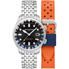 Spinnaker SP-5121-66 Mens Watch Bradner GMT Automatic 42mm 18ATM, karóra