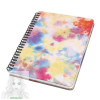 Spirálfüzet, 162x215 mm, pontrácsos, 60 lap, keményfedeles, SIGEL "Jolie", Batik Holi