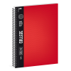  Spirálfüzet ARS UNA College A/4 80 lapos kockás piros