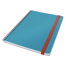 Spirálfüzet LEITZ Cosy Soft Touch B/5 keményfedeles 80 lapos kockás nyugodtkék füzet