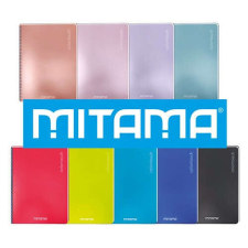 Spirálfüzet Mitama Maxi A/4 60 lapos négyzethálós vegyes metál színű füzet