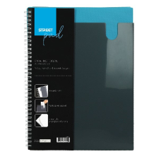  Spirálfüzet STREET Pad A/5 vonalas 80 lapos fekete füzet