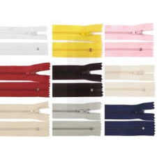  Spirálos cipzár Pinlock - 25 cm rövidáru