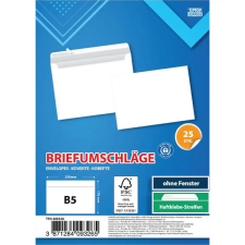 Spirit : Fehér boríték B5 25x17cm 25db-os csomag boríték