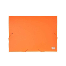 Spirit : Neon narancssárga műanyag gumis füzetbox A4-es füzetbox