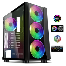 Spirit of Gamer Ghost III Window Black számítógép ház