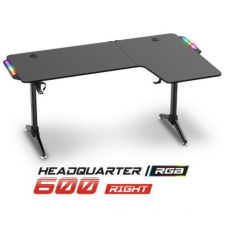Spirit of Gamer Headquarter 600 R Gaming Desk Black íróasztal