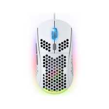 Spirit of Gamer Pro-M4 Arctic RGB Vezetékes Gaming Egér - Fehér (S-PM4RGBWT) egér