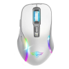 Spirit of Gamer Spirit of Gamer Egér Vezeték nélküli - ELITE-M50 White (Optikai, 8000DPI, 1000Hz, 6 programozható gomb, RGB, fehér)