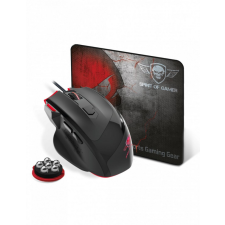 Spirit of Gamer Spirit Of Gamer Pro M3 Gaming mouse Black + Mousepad egér