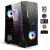 Spirit of Gamer Számítógépház - Rogue V RGB (fekete, ablakos, 8x12cm ventilátor, alsó táp, ATX, 1xUSB3.0, 2xUSB2.0)