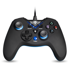 Spirit of Gamer XGP USB Gamepad Black/Blue videójáték kiegészítő