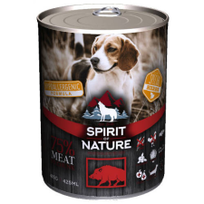  Spirit of Nature Dog HYPOALLERGEN konzerv Vaddisznó 415g kutyaeledel