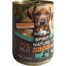Spirit of Nature Dog Junior Bárányhússal és Nyúlhússal 415g kutyaeledel