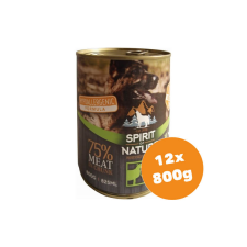 Spirit of Nature Dog konzerv Bárányhússal és nyúlhússal 12x800g kutyaeledel