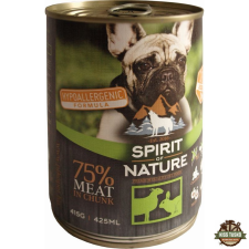 Spirit of Nature Dog konzerv Bárányhússal és nyúlhússal 415gr kutyaeledel