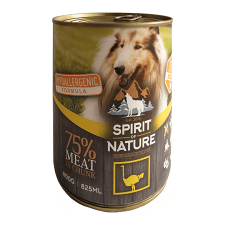  Spirit of Nature Dog konzerv Strucchússal – 800 g kutyaeledel