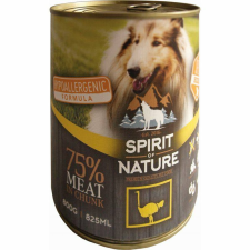 Spirit of Nature Dog konzerv Strucchússal 800gr kutyaeledel