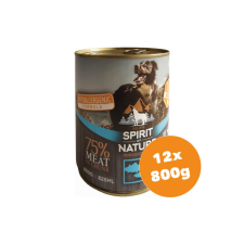 Spirit of Nature Dog konzerv Tonhallal és lazaccal 12x800g kutyaeledel