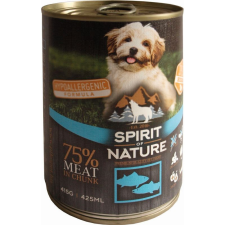 Spirit of Nature Dog konzerv Tonhallal és lazaccal 415gr kutyaeledel