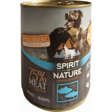 Spirit of Nature Dog konzerv Tonhallal és lazaccal 800gr kutyaeledel