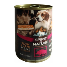  Spirit of Nature Dog konzerv vaddisznóhússal 415g kutyaeledel