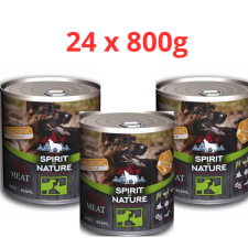 Spirit of Nature Hypoallergenic Bárány&Nyúl konzerv 24x800gr kutyaeledel