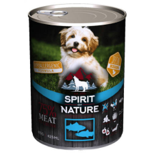 Spirit of Nature | Hypoallergenic | Felnőtt kutyáknak | Konzerv | Lazac és tonhal - 415 g kutyaeledel
