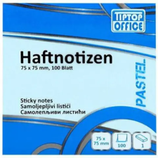Spirit : Pasztell kék öntapadós jegyzettömb 100lapos, 75x75mm jegyzettömb