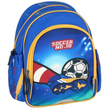 Spirit : Soccer NO.10 focis lekerekített iskolatáska, hátizsák 24x13x31cm iskolatáska